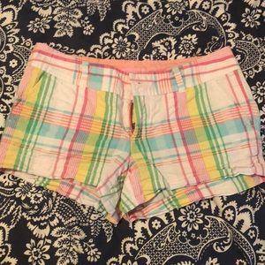 Lilly Pulitzer Plaid Shorts
